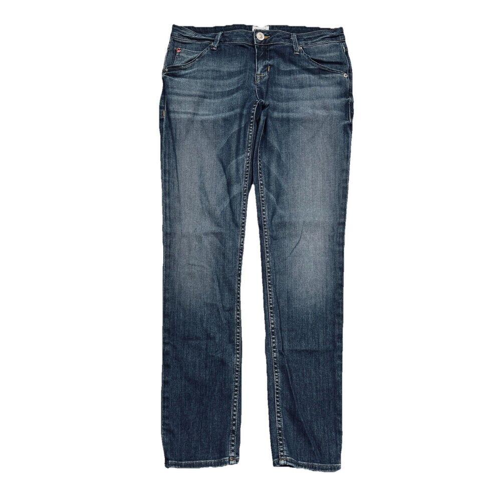 Hudson Jax Boyfriend Skinny Jeans 26 (29x28.5) Blue Denim Stretch Casual Womens